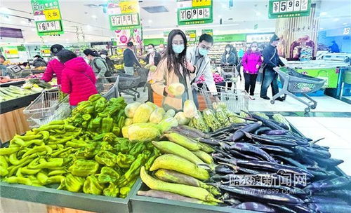哈尔滨新增感染者连续五天在两位数,居民 蔬菜生鲜供应量充足